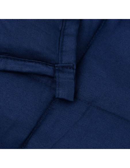 Coperta Ponderata Blu 135x200 cm 10 kg Tessuto