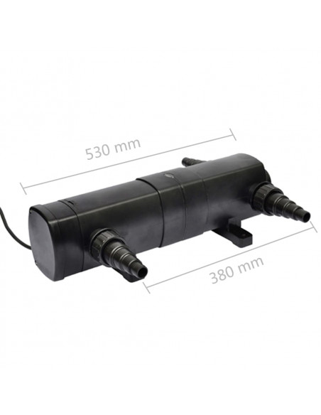 Filtro sterilizzatore lampada UVC 36W per vasche e acquari