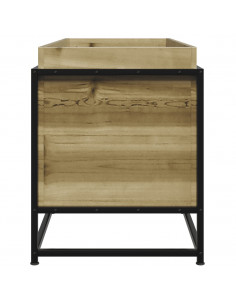 Fioriera da Giardino 100x40x50 cm in Legno di Pino Impregnato