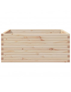 Fioriera da Giardino 110x110x46 cm in Legno Massello di Pino