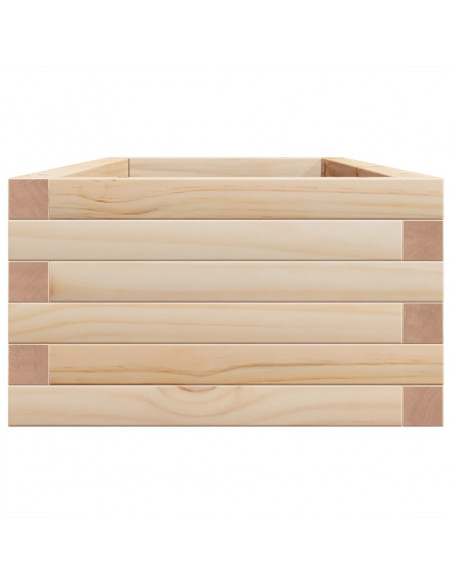 Fioriera da Giardino 110x40x23 cm in Legno Massello di Pino