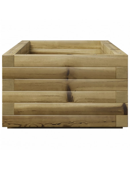Fioriera da Giardino 110x40x26,5 cm in Legno di Pino Impregnato