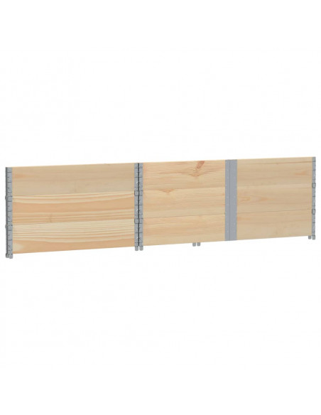 Fioriera da Giardino 150x100 cm in Legno Massello di Pino