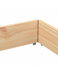 Fioriera da Giardino 150x100 cm in Legno Massello di Pino