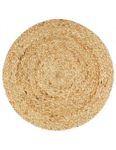 Tovagliette 6 pz Naturale Neutro 38 cm Rotonde in Juta
