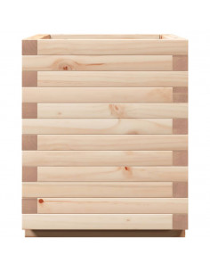 Fioriera da Giardino 40x40x49,5 cm in Legno Massello di Pino