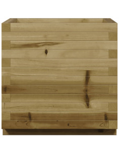Fioriera da Giardino 50x50x49,5 cm in Legno di Pino Impregnato