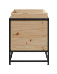 Fioriera da Giardino 60x40x50 cm in Legno Massello di Pino