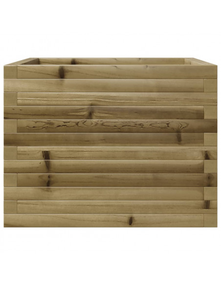 Fioriera da Giardino 60x60x46 cm in Legno di Pino Impregnato