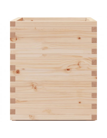 Fioriera da Giardino 60x60x72,5 cm in Legno Massello di Pino