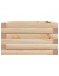 Fioriera da Giardino 70x40x23 cm in Legno Massello di Pino