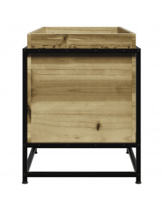 Fioriera da Giardino 80x40x50 cm in Legno di Pino Impregnato