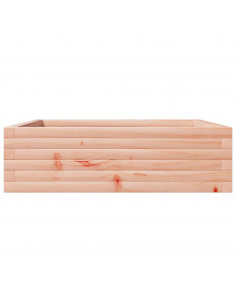 Fioriera da Giardino 80x80x23 cm in Legno Massello di Douglas