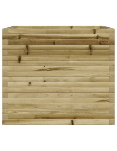 Fioriera da Giardino 80x80x72 cm in Legno di Pino Impregnato