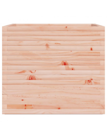 Fioriera da Giardino 80x80x72 cm in Legno Massello di Douglas