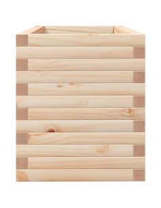 Fioriera da Giardino 90x40x45,5 cm in Legno Massello di Pino