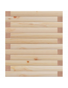 Fioriera da Giardino 90x40x46 cm in Legno Massello di Pino