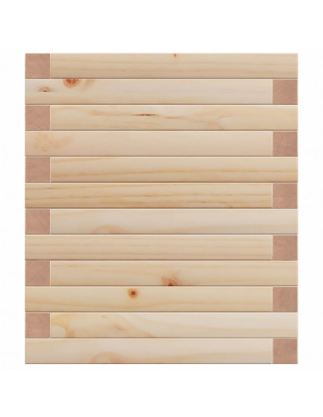 Fioriera da Giardino 90x40x46 cm in Legno Massello di Pino