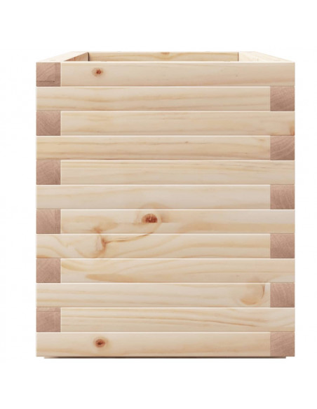 Fioriera da Giardino 90x40x49,5 cm in Legno Massello di Pino