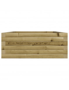 Fioriera da Giardino 90x60x23 cm in Legno di Pino Impregnato