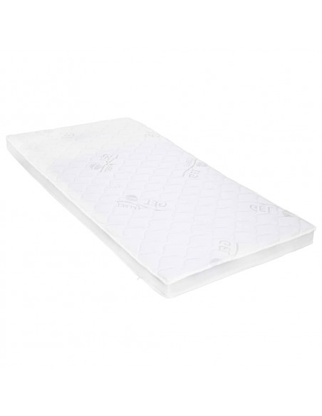Coprimaterasso 100x200 cm Schiuma di Gel 7 cm