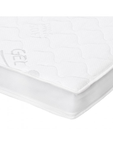 Coprimaterasso 100x200 cm Schiuma di Gel 7 cm