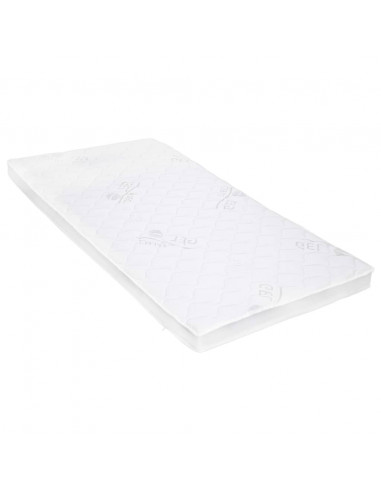 Coprimaterasso 120x200 cm Schiuma di Gel 7 cm