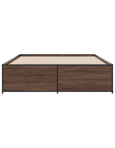 Giroletto Rovere Marrone 150x200cm in Legno Multistrato Metallo