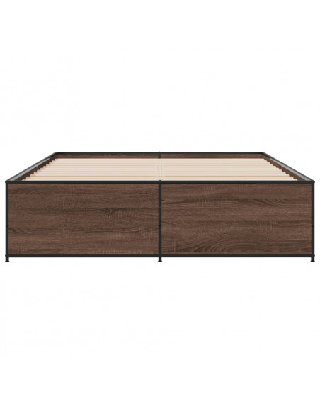Giroletto Rovere Marrone 150x200cm in Legno Multistrato Metallo