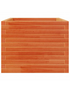 Fioriera Giardino Marrone Cera 110x60x49,5 Legno Massello Pino