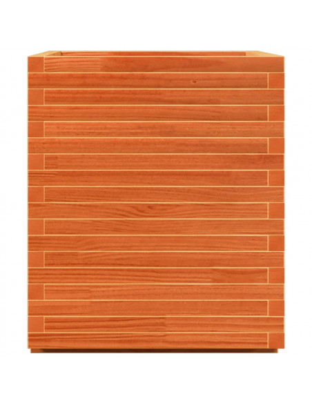 Fioriera Giardino Marrone Cera 90x60x72,5cm Legno Massello Pino