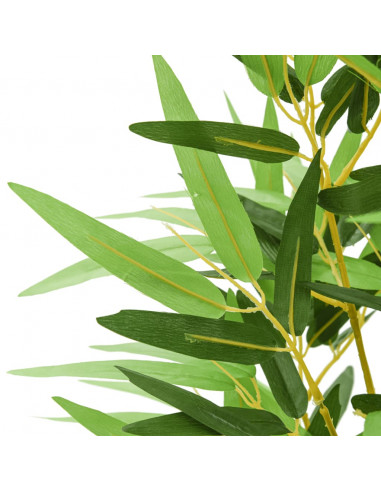 Albero Bambù Artificiale 1288 Foglie 180 cm Verde