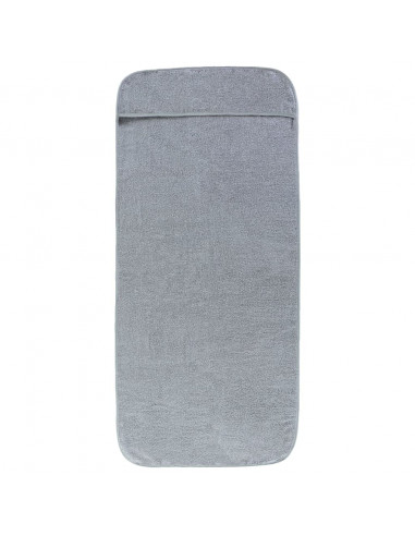 Asciugamani da Spiaggia 6 pz Grigi 60x135 cm Tessuto 400 GSM