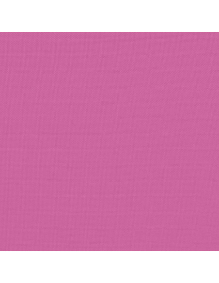 Cuscino per Panca da Giardino Rosa 200x50x3 cm in Tessuto
