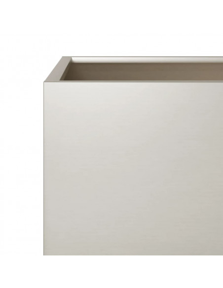 Fioriere da Giardino 2 pz 40x40x40 cm in Acciaio Corten