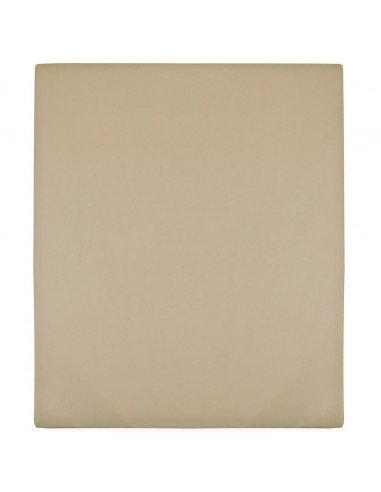 Lenzuola con Angoli Jersey 2pz Tortora 160x200 cm Cotone