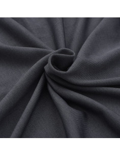 Fodere Elasticizzate per Tavolo 2 pezzi 120x60,5x74 cm Antracite
