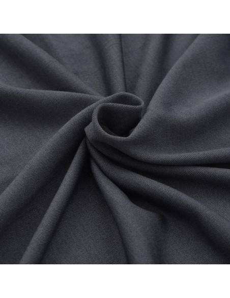 Fodere Elasticizzate per Tavolo 2 pezzi 183x76x74 cm Antracite