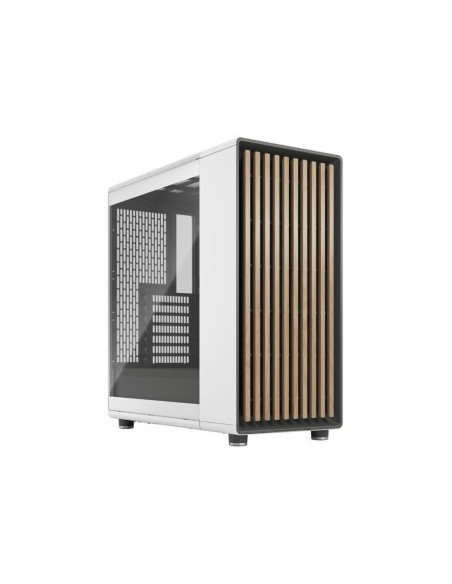FRACTAL CASE MID TOWER NORTH CHALK WHITE TG CLEAR TINT