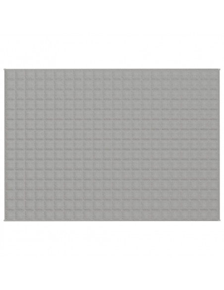 Coperta Ponderata Grigia 155x220 cm 11 kg Tessuto