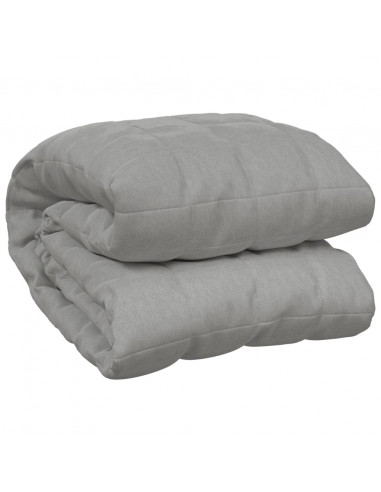 Coperta Ponderata Grigia 152x203 cm 11 kg Tessuto