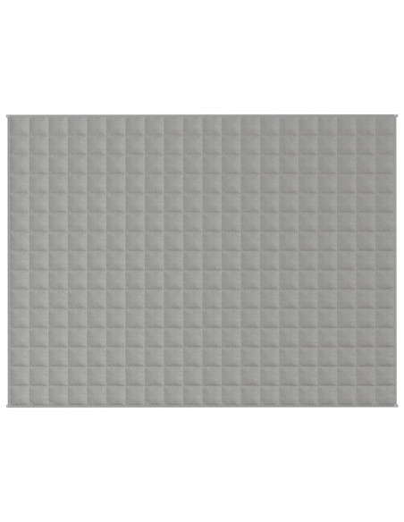 Coperta Ponderata Grigia 152x203 cm 11 kg Tessuto