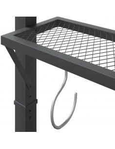 Gazebo con Tetto 220x110x200 cm Crema