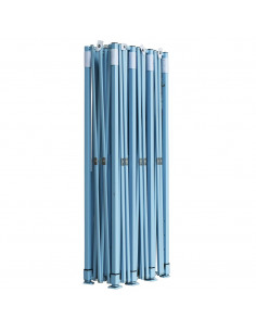Gazebo Pieghevole Pop-Up 3x9 m Blu