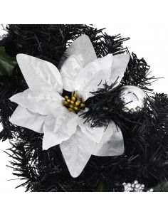 Ghirlanda di Natale ad Arco con Lucine LED Verde 90 cm in PVC