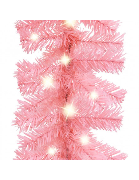 Ghirlanda Natalizia con Luci a LED 10 m Rosa