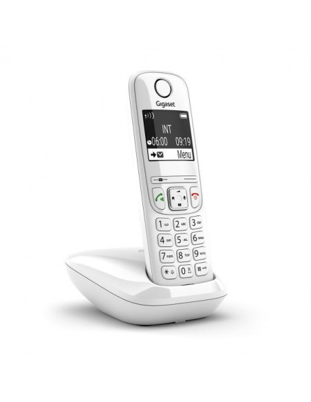Gigaset AS690 Telefono analogico/DECT Identificatore di chiamata Bianco