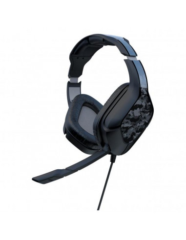 Gioteck HC2 Cuffia Padiglione auricolare Connettore 3.5 mm Nero, Grigio