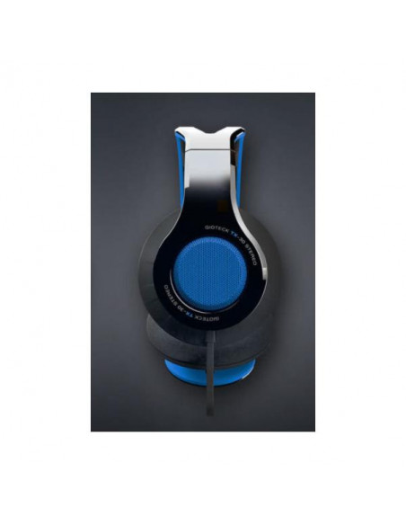 Gioteck TX-30 Cuffia Padiglione auricolare Connettore 3.5 mm Nero, Blu