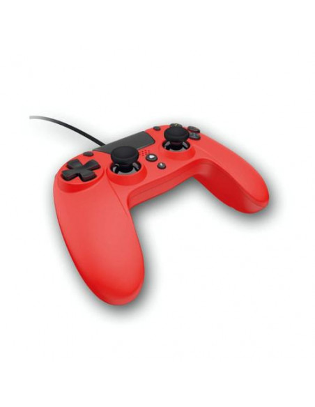 GIOTECK VX4 PS4 PC GAMEPAD CON CAVO ROSSO